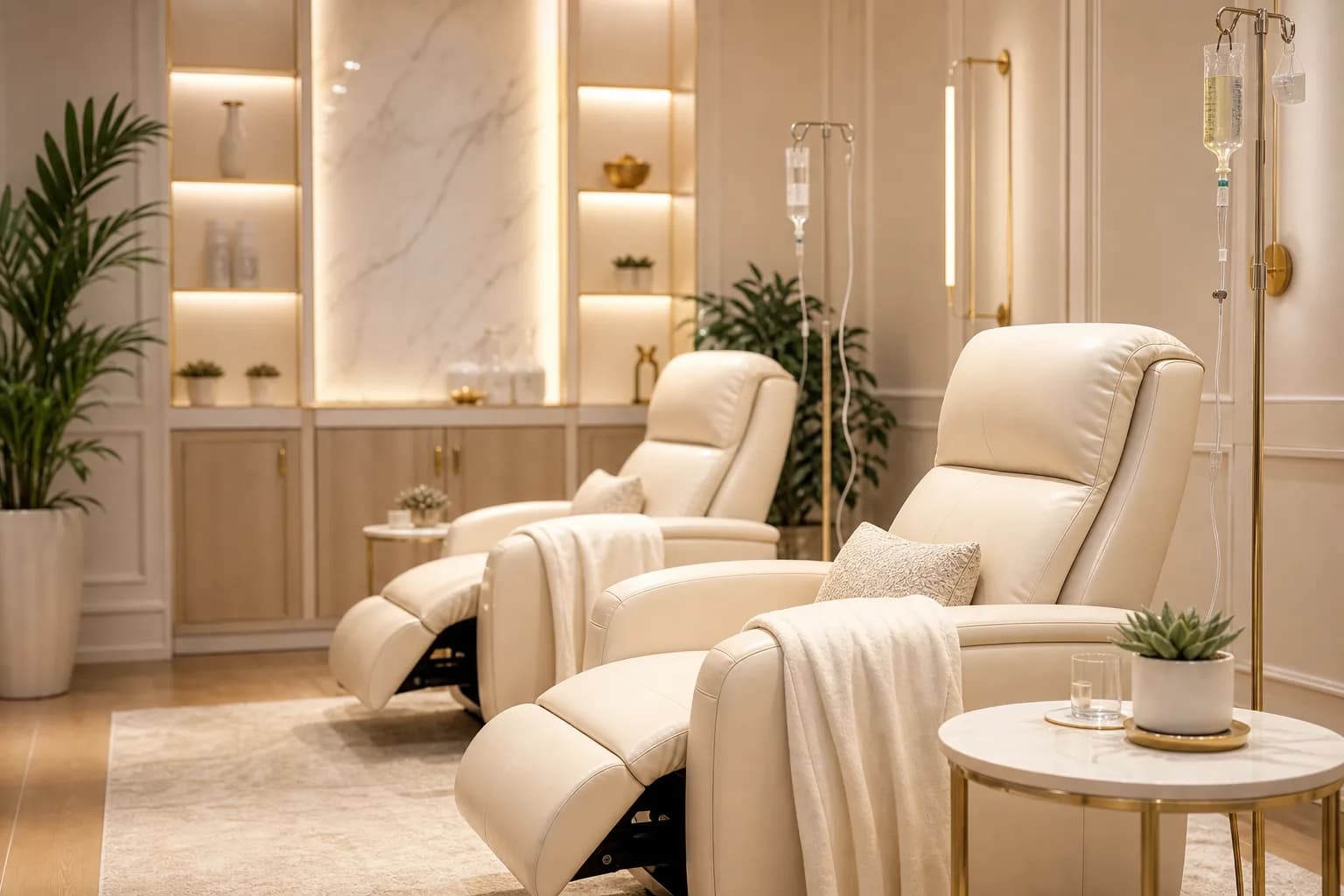 IV Therapy & NAD+ treatment environment