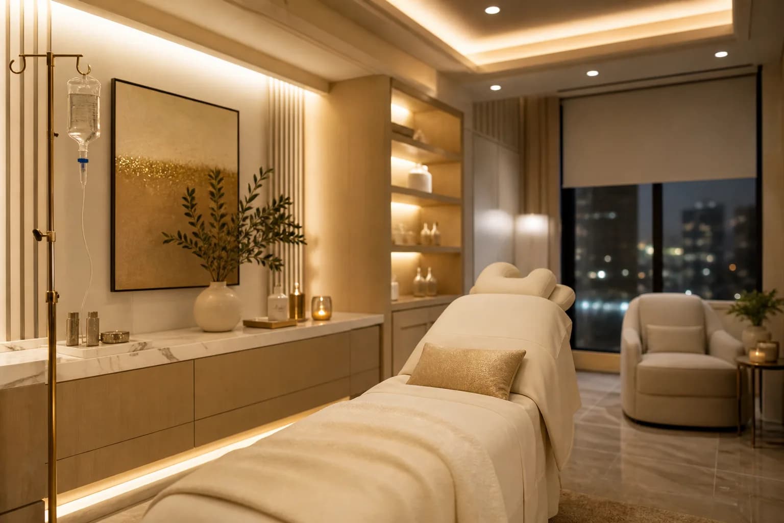 Peptide & Recovery treatment environment